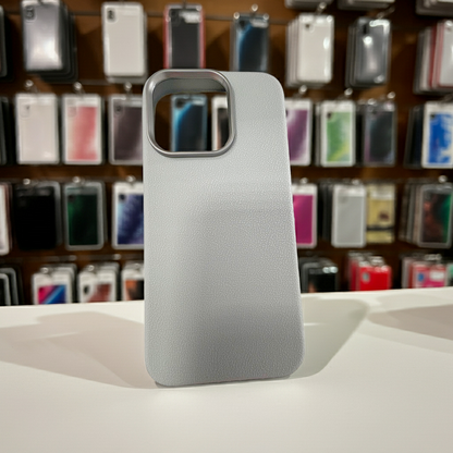 Cover colorata Iphone 15 Pro- grigio chiaro - MOKO