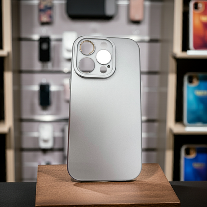 Cover iPhone 15 Pro Max argento - Custodia colorata e protettiva - MOKO