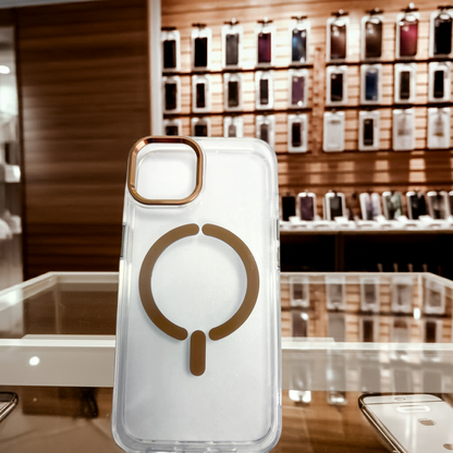 Cover trasparente iPhone 13 14 MagSafe - Rame - MOKO