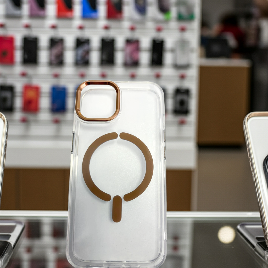 Cover trasparente iPhone 13 14 MagSafe - Rame - MOKO