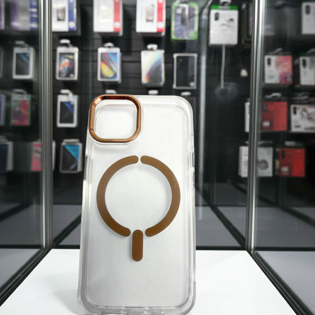 Cover trasparente iPhone 13 14 MagSafe - Rame - MOKO