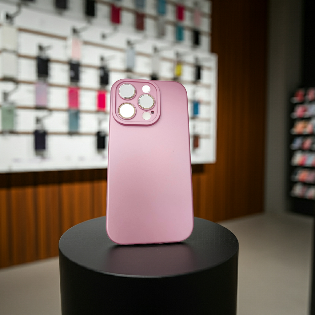 Cover colorata Iphone 15 Pro rosa - MOKO