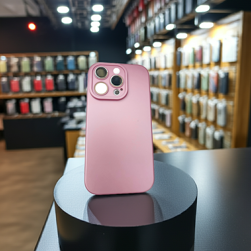 Cover colorata Iphone 15 Pro rosa - MOKO