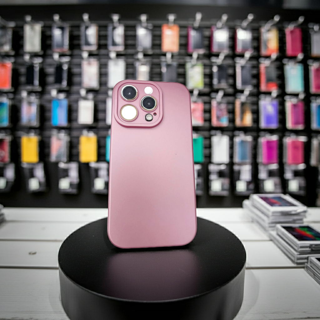 Cover colorata Iphone 15 Pro rosa - MOKO