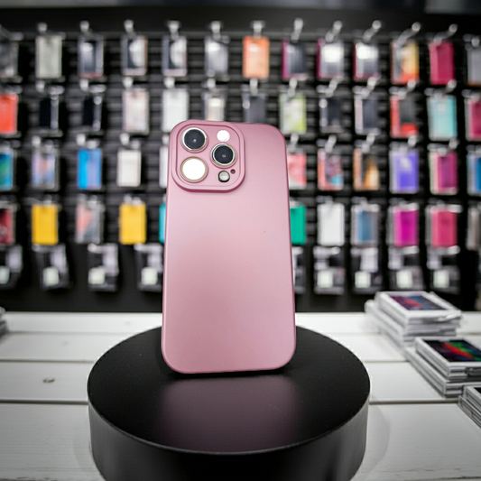 Cover colorata Iphone 15 Pro rosa - MOKO