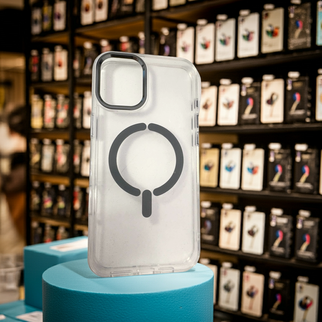 Cover trasparente MagSafe iPhone 16 Plus in titanio per massima protezione - MOKO