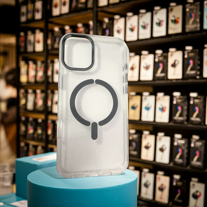 Cover trasparente MagSafe iPhone 16 Plus in titanio per massima protezione - MOKO