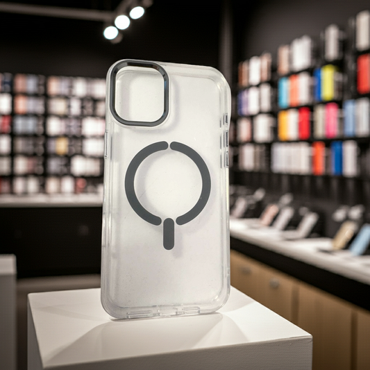 Cover trasparente MagSafe iPhone 16 Plus in titanio per massima protezione - MOKO