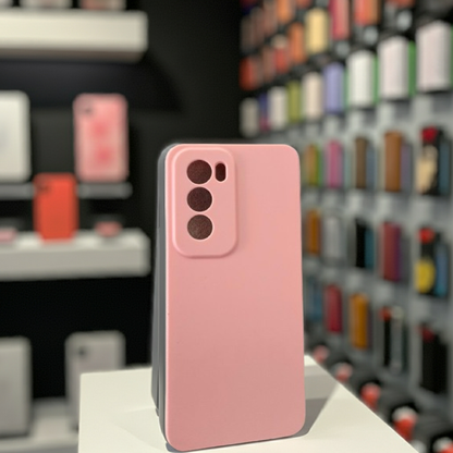 Cover Oppo Reno 12 5G rosa - Custodia colorata per protezione elegante - MOKO