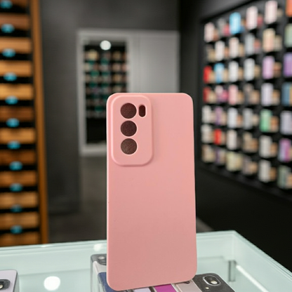 Cover Oppo Reno 12 5G rosa - Custodia colorata per protezione elegante - MOKO
