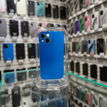 Cover colorata Iphone 14 Plus blu - MOKO