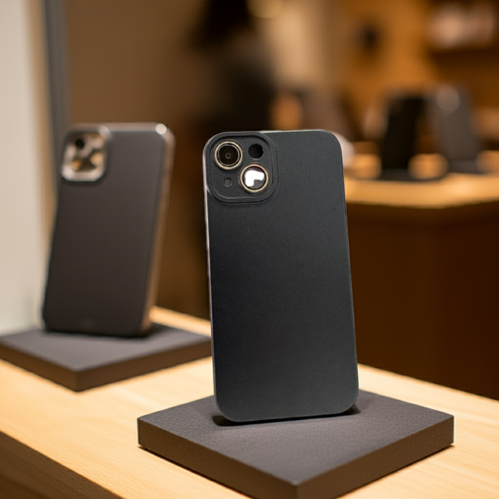 Cover colorata Iphone 14 nero - MOKO