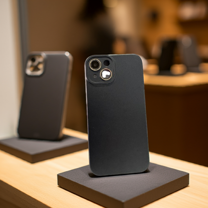 Cover colorata Iphone 14 nero - MOKO