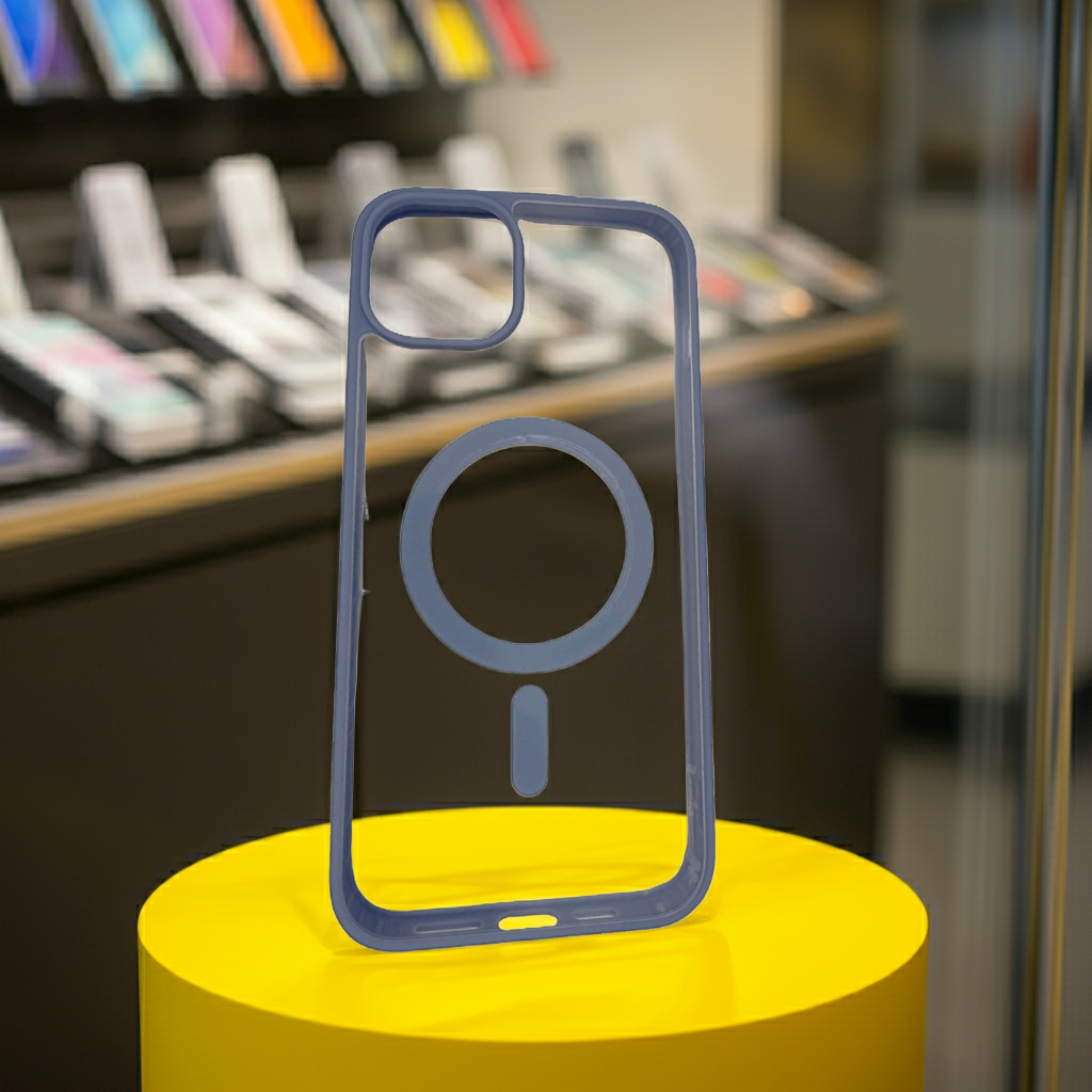 Cover MagSafe iPhone 15 Plus - Trasparente e Su Misura per una Protezione Elegante del Tuo Smartphone - MOKO