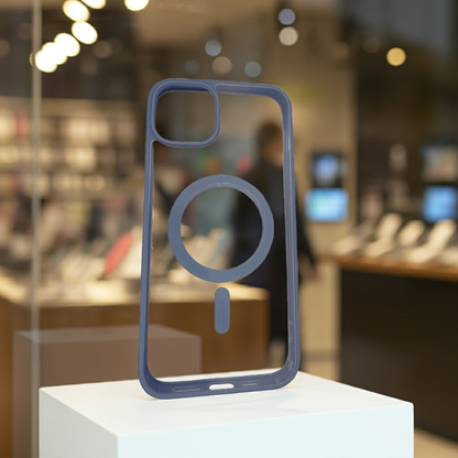 Cover MagSafe iPhone 15 Plus - Trasparente e Su Misura per una Protezione Elegante del Tuo Smartphone - MOKO