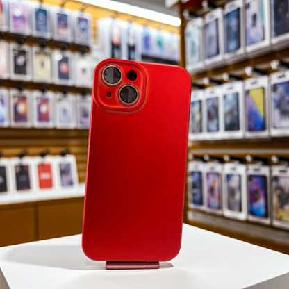 Cover colorata iPhone 15 rosso - Stilosa e Protettiva - MOKO