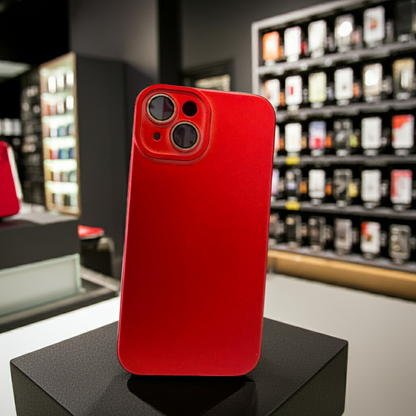 Cover colorata iPhone 15 rosso - Stilosa e Protettiva - MOKO