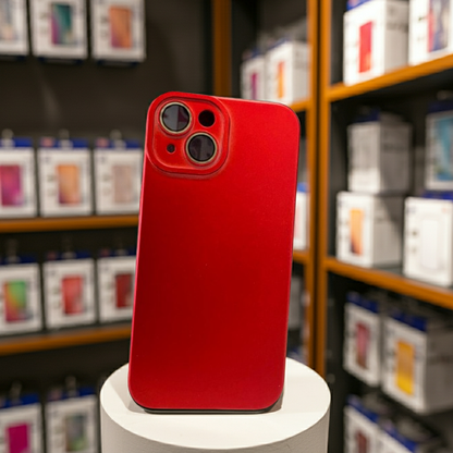 Cover colorata iPhone 15 rosso - Stilosa e Protettiva - MOKO