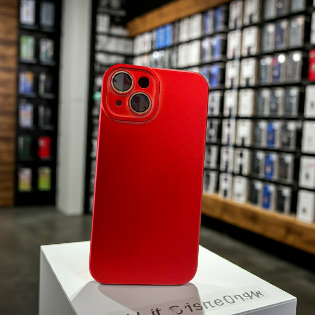 Cover colorata iPhone 15 rosso - Stilosa e Protettiva - MOKO