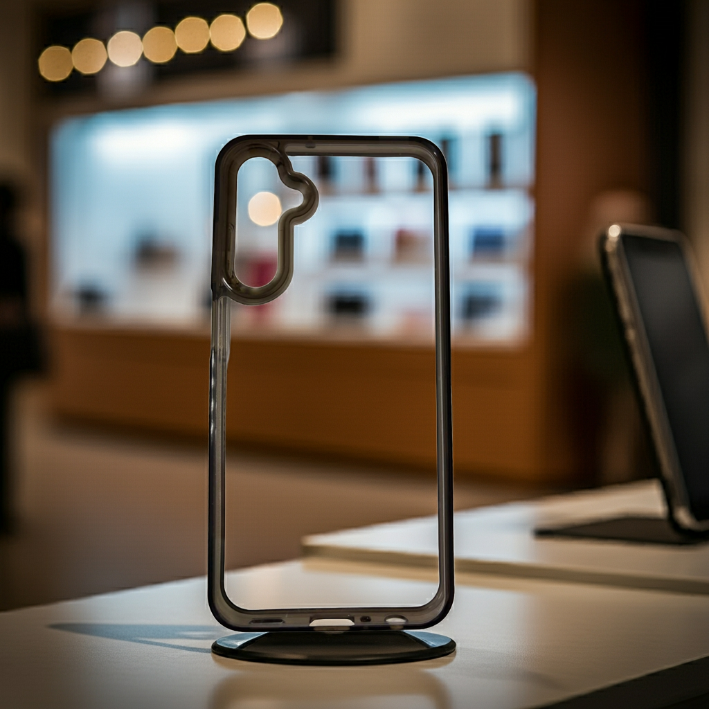 Cover trasparente Samsung Galaxy a25 nero - MOKO