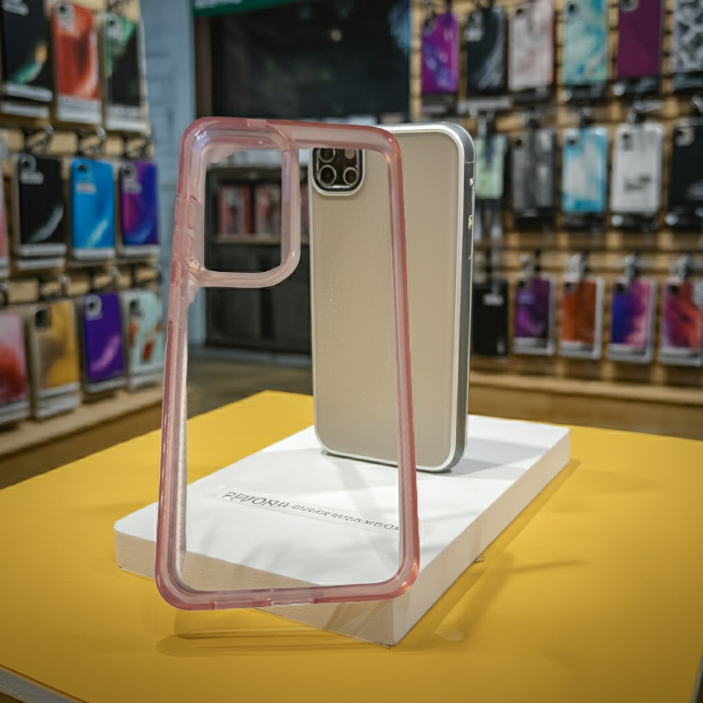 Cover trasparente Samsung Galaxy S24 rosa - MOKO