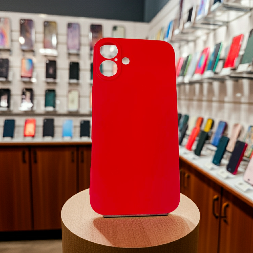Cover colorata Iphone 16 Plus rosso - MOKO
