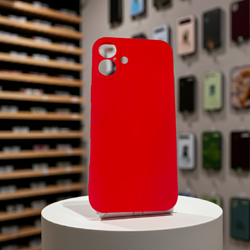 Cover colorata Iphone 16 Plus rosso - MOKO