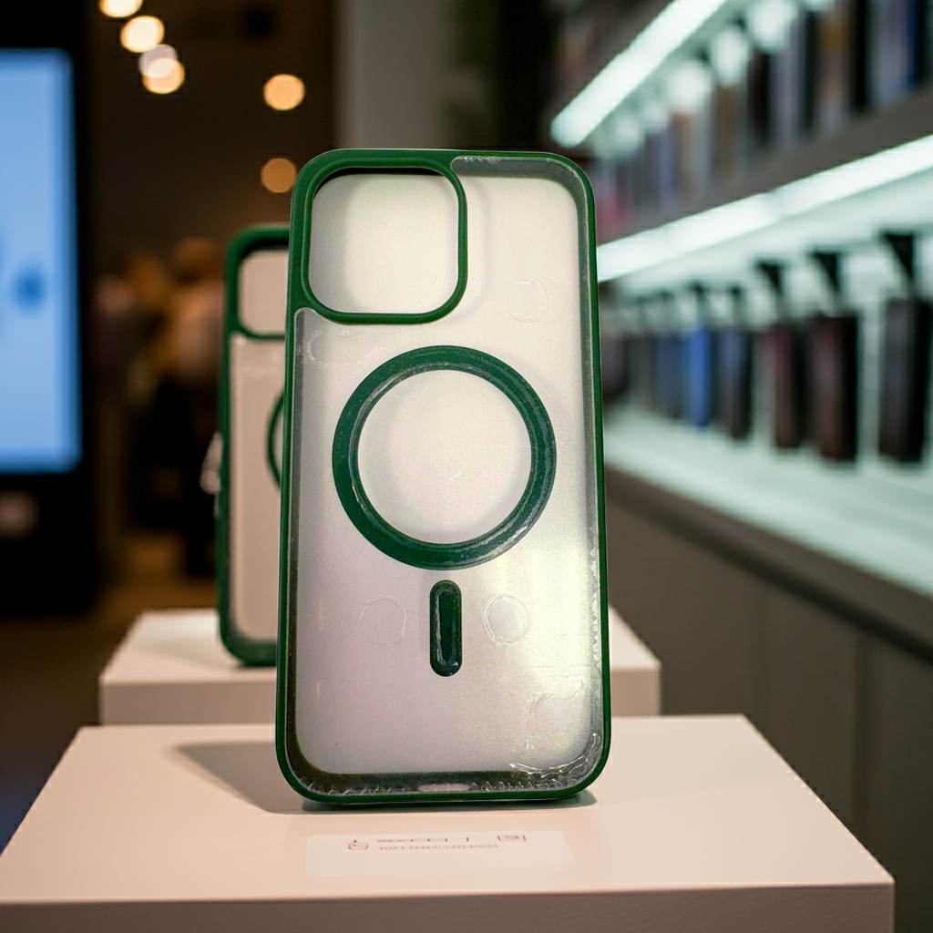 Cover trasparente iPhone 14 Pro Max MagSafe - Verde - MOKO