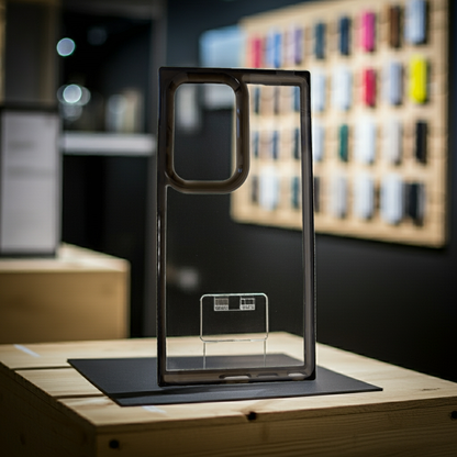 Cover trasparente Samsung Galaxy S24 ultra nero - MOKO
