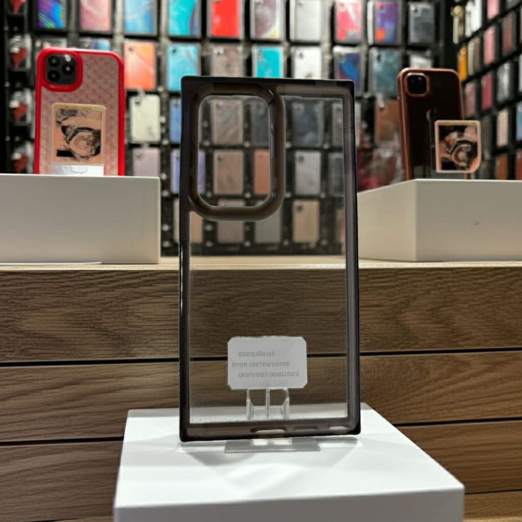 Cover trasparente Samsung Galaxy S24 ultra nero - MOKO