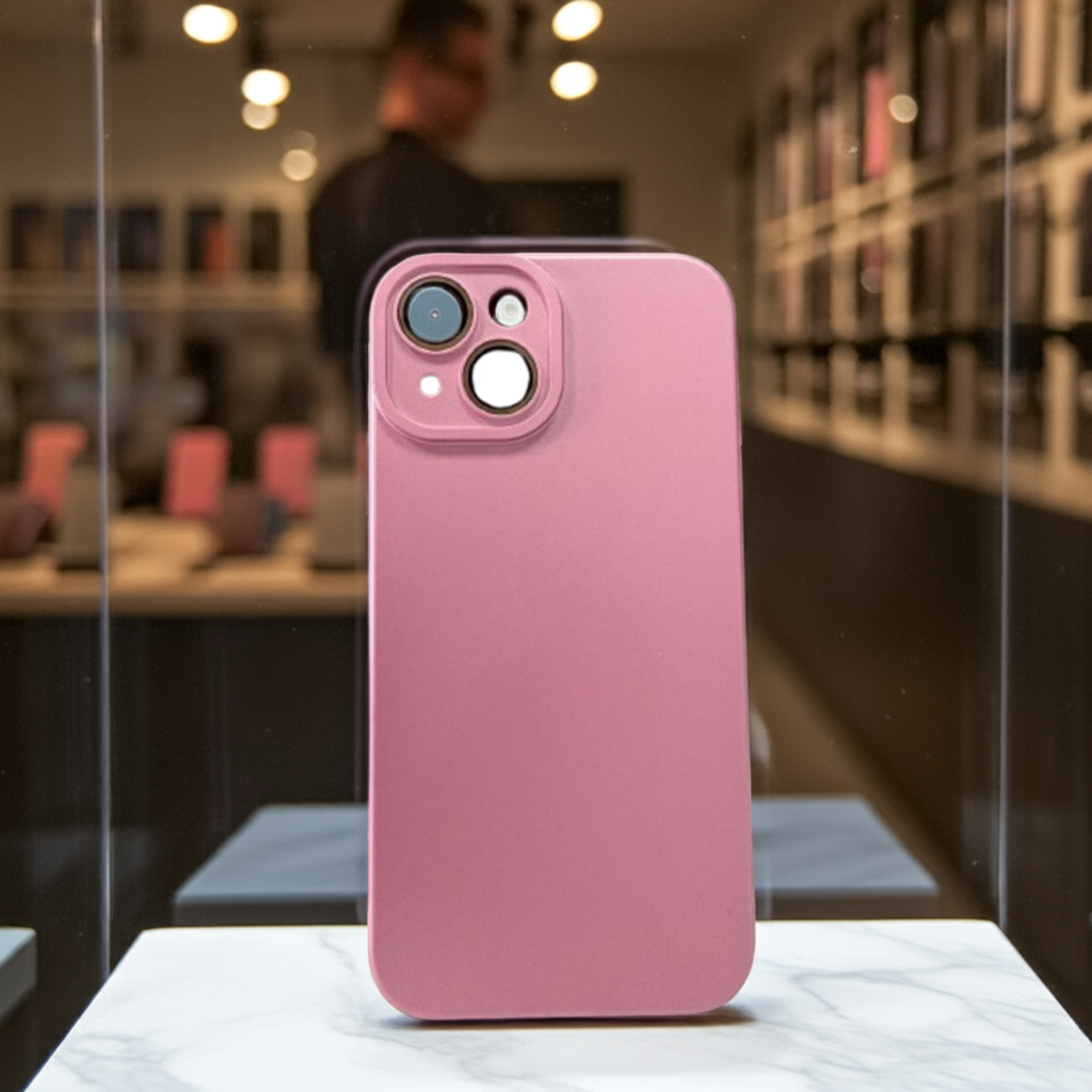 Cover colorata Iphone 14 Plus rosa - MOKO