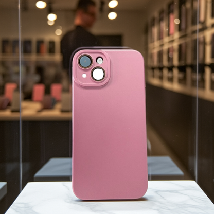 Cover colorata Iphone 14 Plus rosa - MOKO