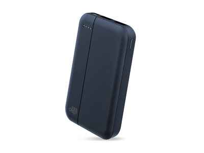 Power Bank slim Blu 5000 mAh - Caricatore Portatile Compatto - MOKO