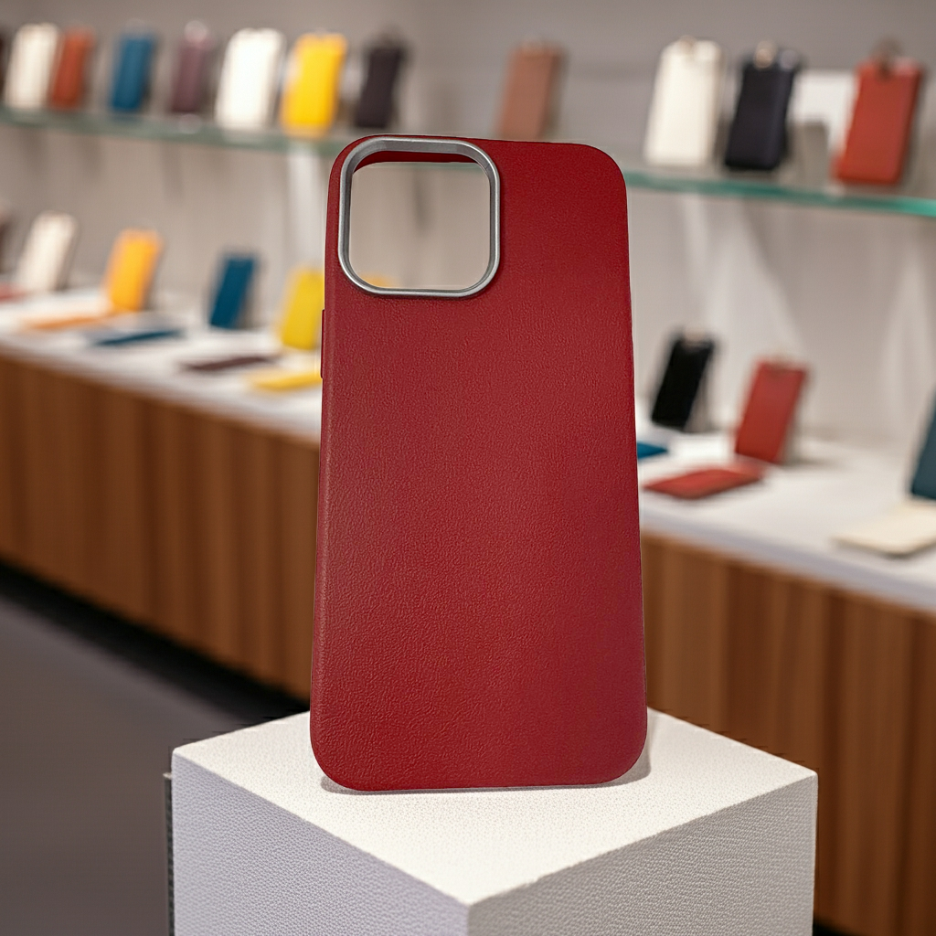 Cover iPhone 14 Pro Max rosso - Cover colorato per protezione e stile - MOKO