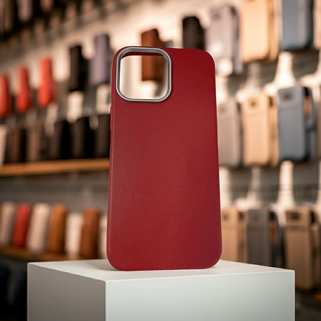 Cover iPhone 14 Pro Max rosso - Cover colorato per protezione e stile - MOKO