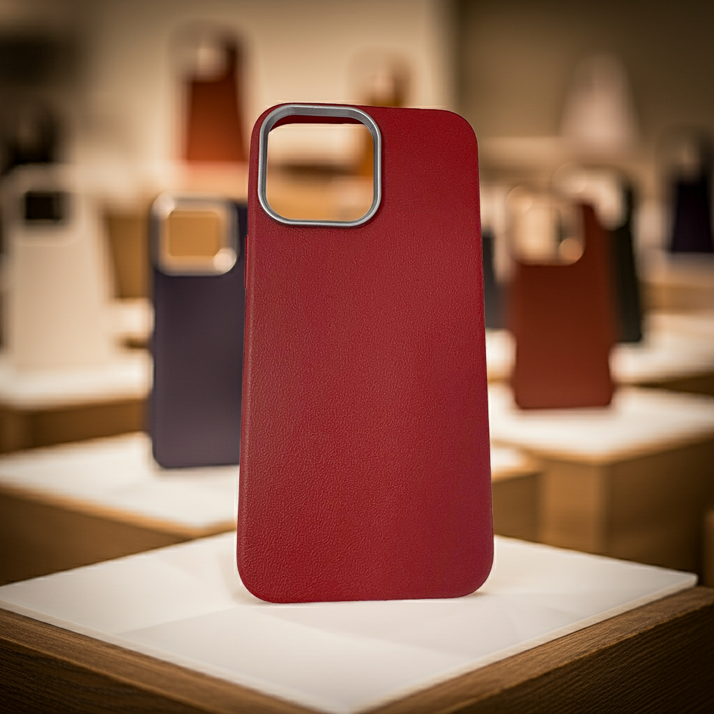 Cover iPhone 14 Pro Max rosso - Cover colorato per protezione e stile - MOKO