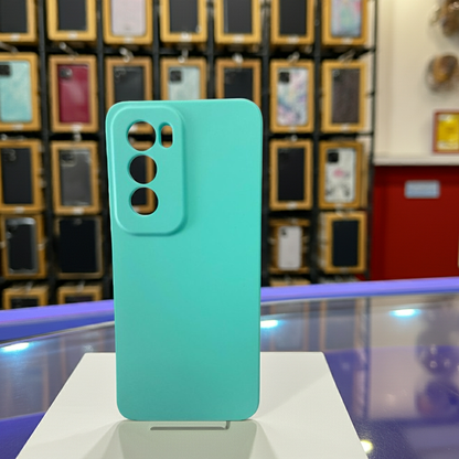 Cover Oppo Reno 12 5G Verde Acqua Colorata - MOKO