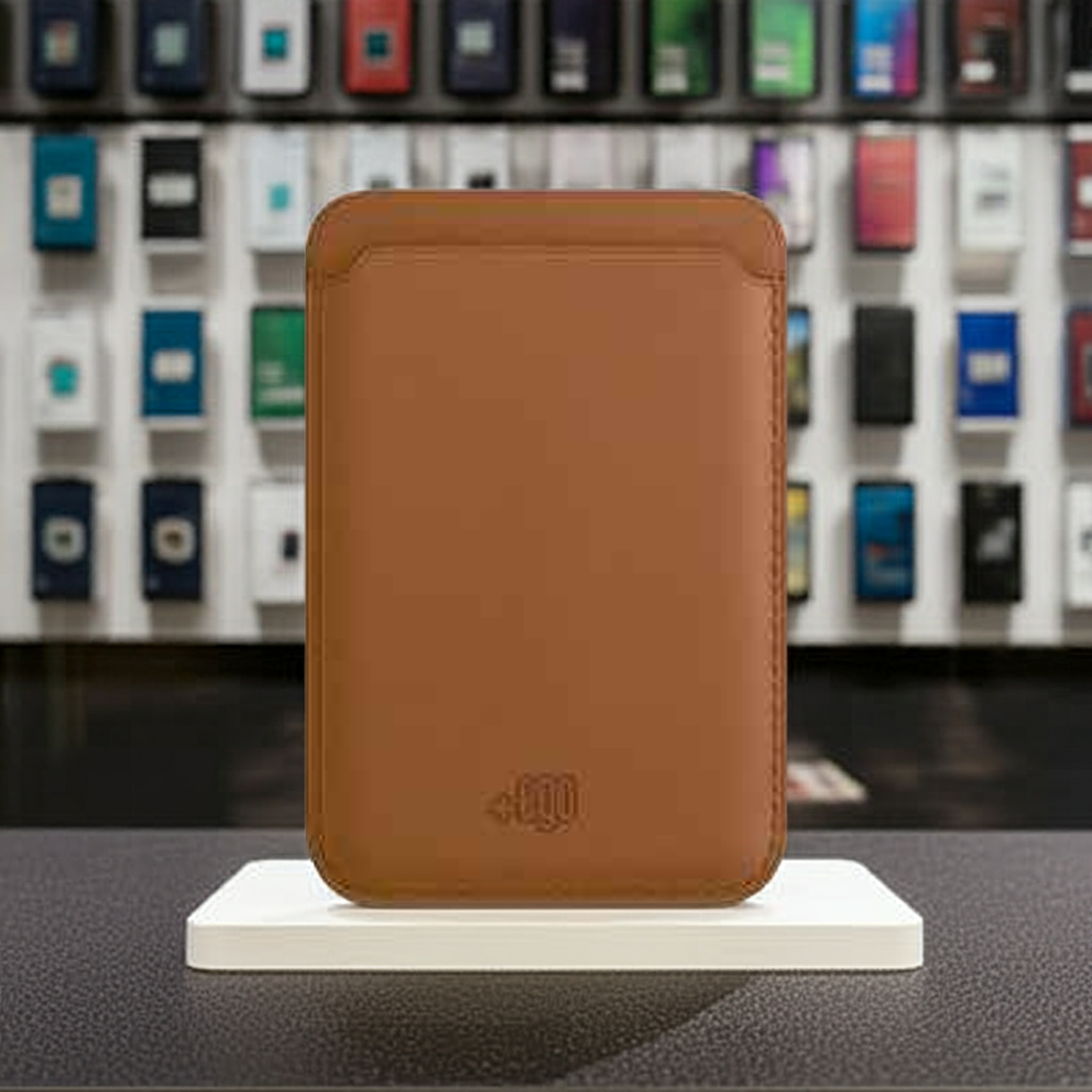 Portafoglio Magnetico Marrone: Stile e Sicurezza in Unico Accessorio - MOKO