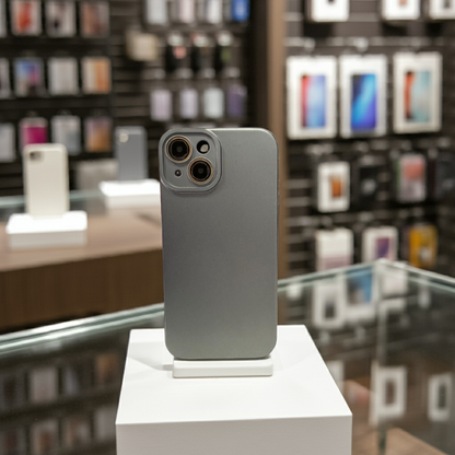 Cover colorata Iphone 14 Plus titanio - MOKO