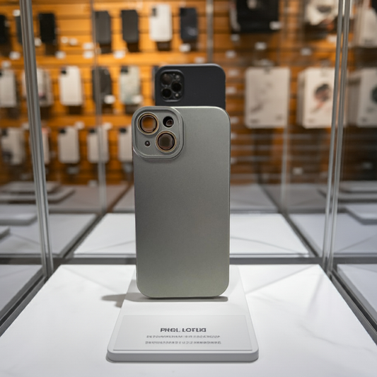 Cover colorata Iphone 14 Plus titanio - MOKO