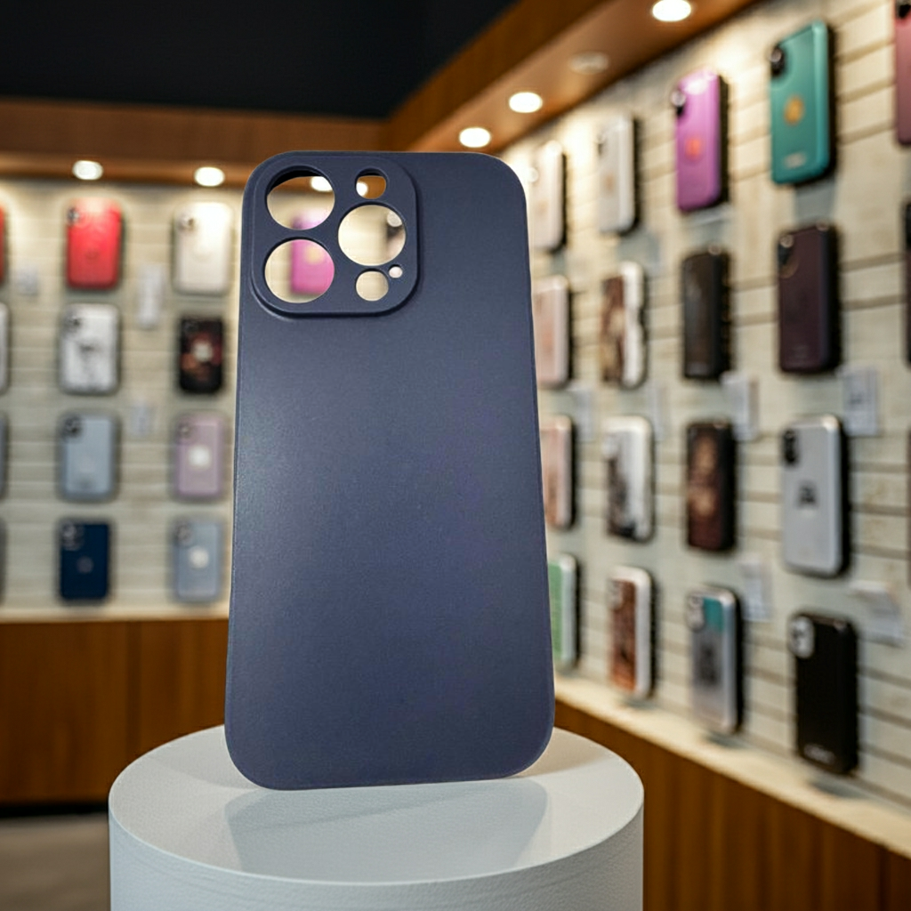 Cover colorata Iphone 16 Pro blu scuro - MOKO