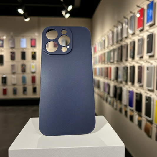 Cover colorata Iphone 16 Pro blu scuro - MOKO