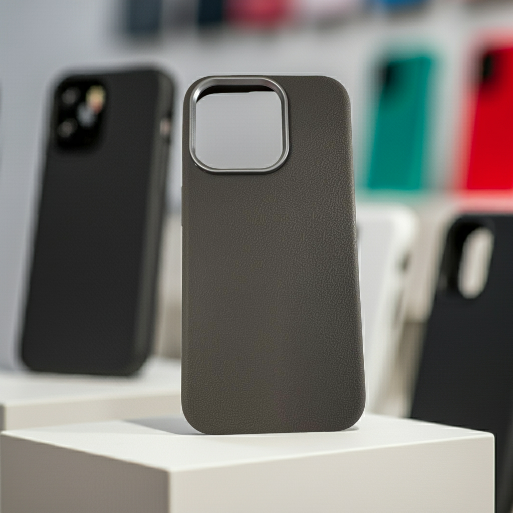 Cover colorata Iphone 15 Pro- grigio scuro - MOKO
