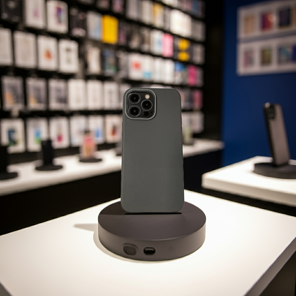 Cover colorata Iphone 14 Pro Max- grigio scuro - MOKO