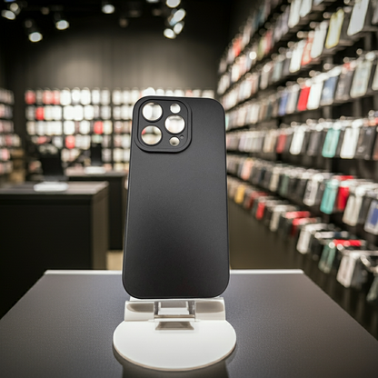 Cover colorata Iphone 15 Pro nero - MOKO