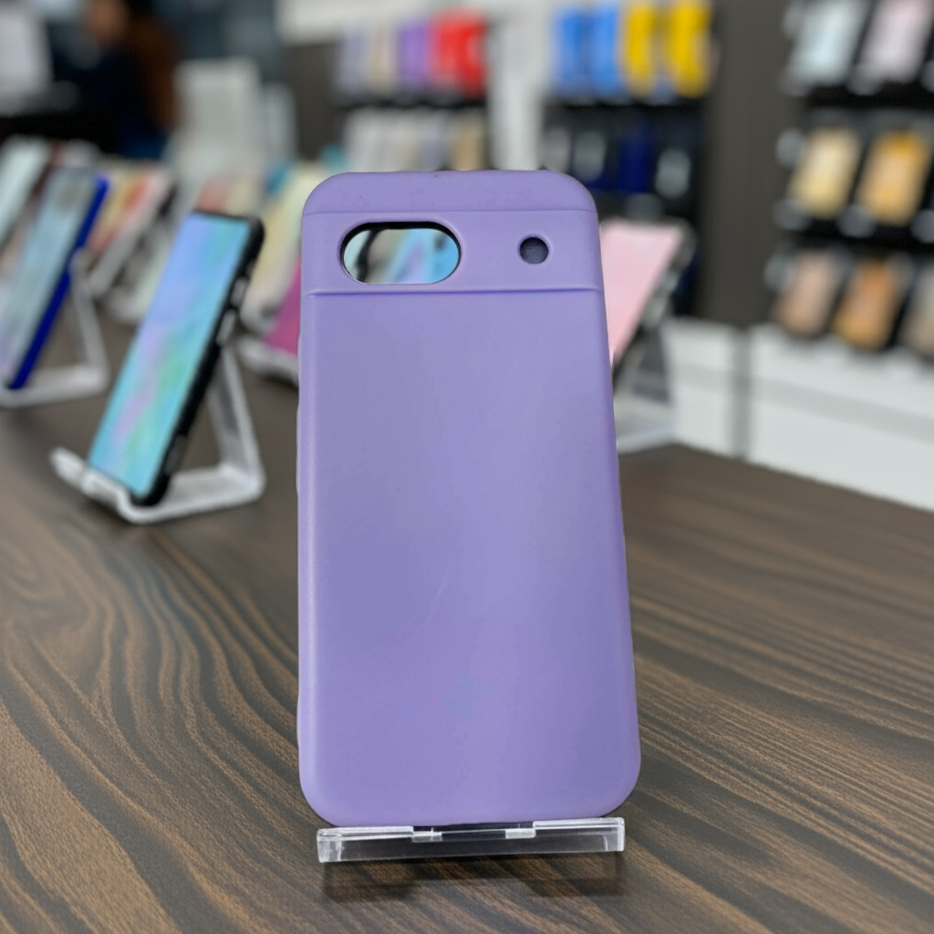 Cover colorata Google Pixel 8 A- lilla - MOKO