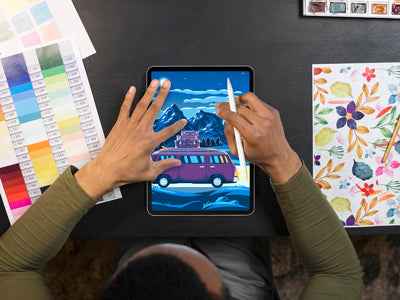 Penna Capacitiva Touchscreen Stylo Smart Bianco - Massima Precisione e Comfort - MOKO