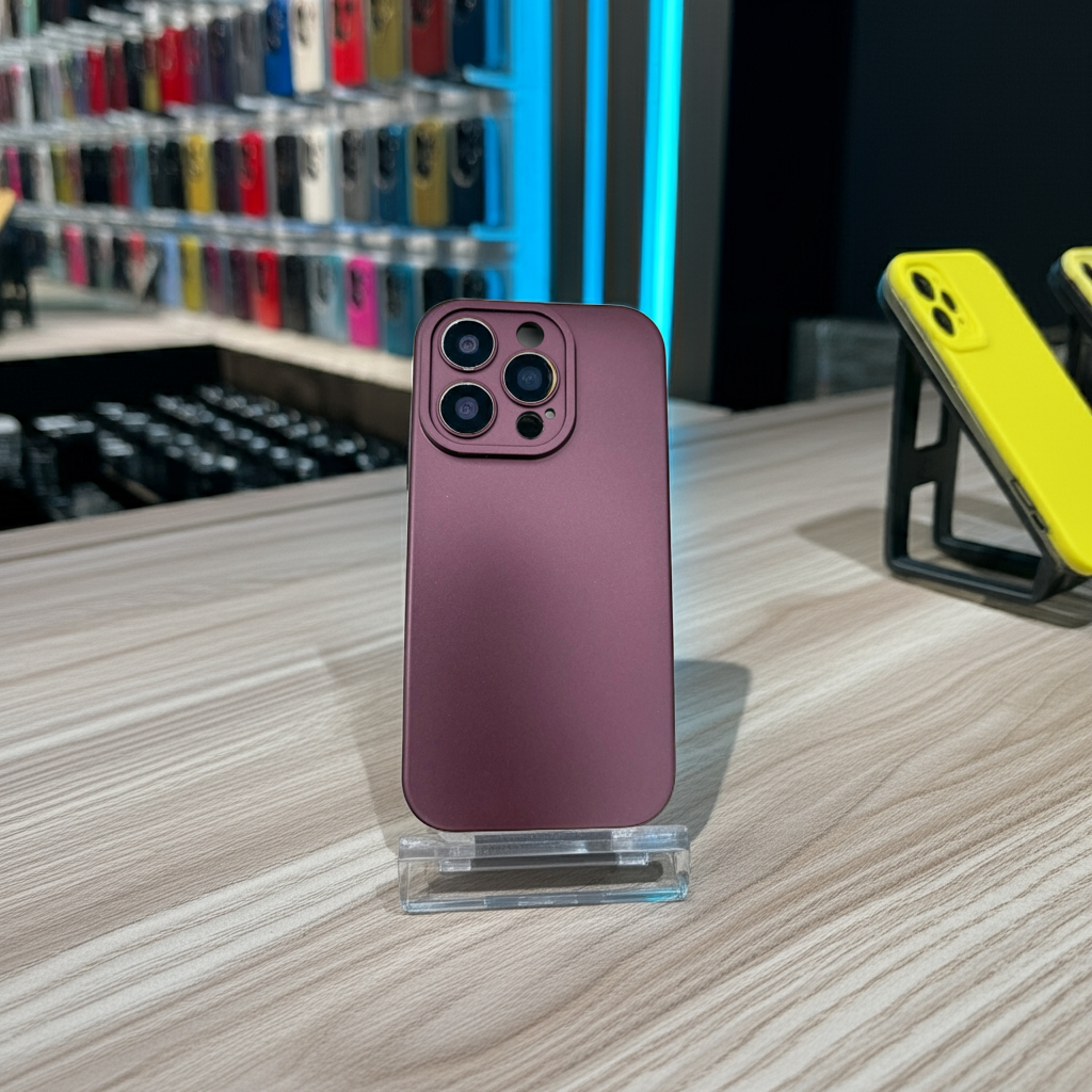 Cover colorata Iphone 14 Pro Max viola - MOKO