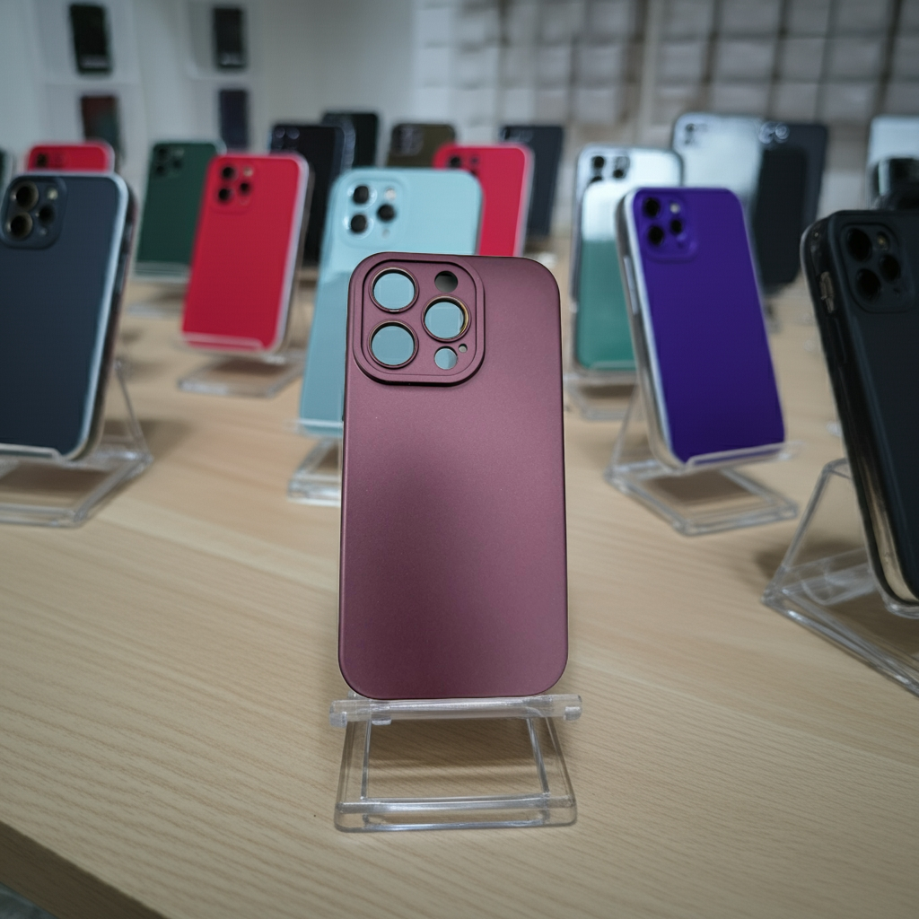 Cover colorata Iphone 14 Pro Max viola - MOKO