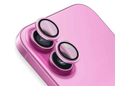 Protezione Fotocamera rosa IPhone 16/16 plus - MOKO